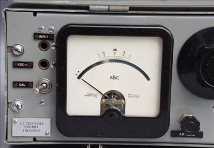 BBC-ATM/IP/ AC Test Meter, vintage!